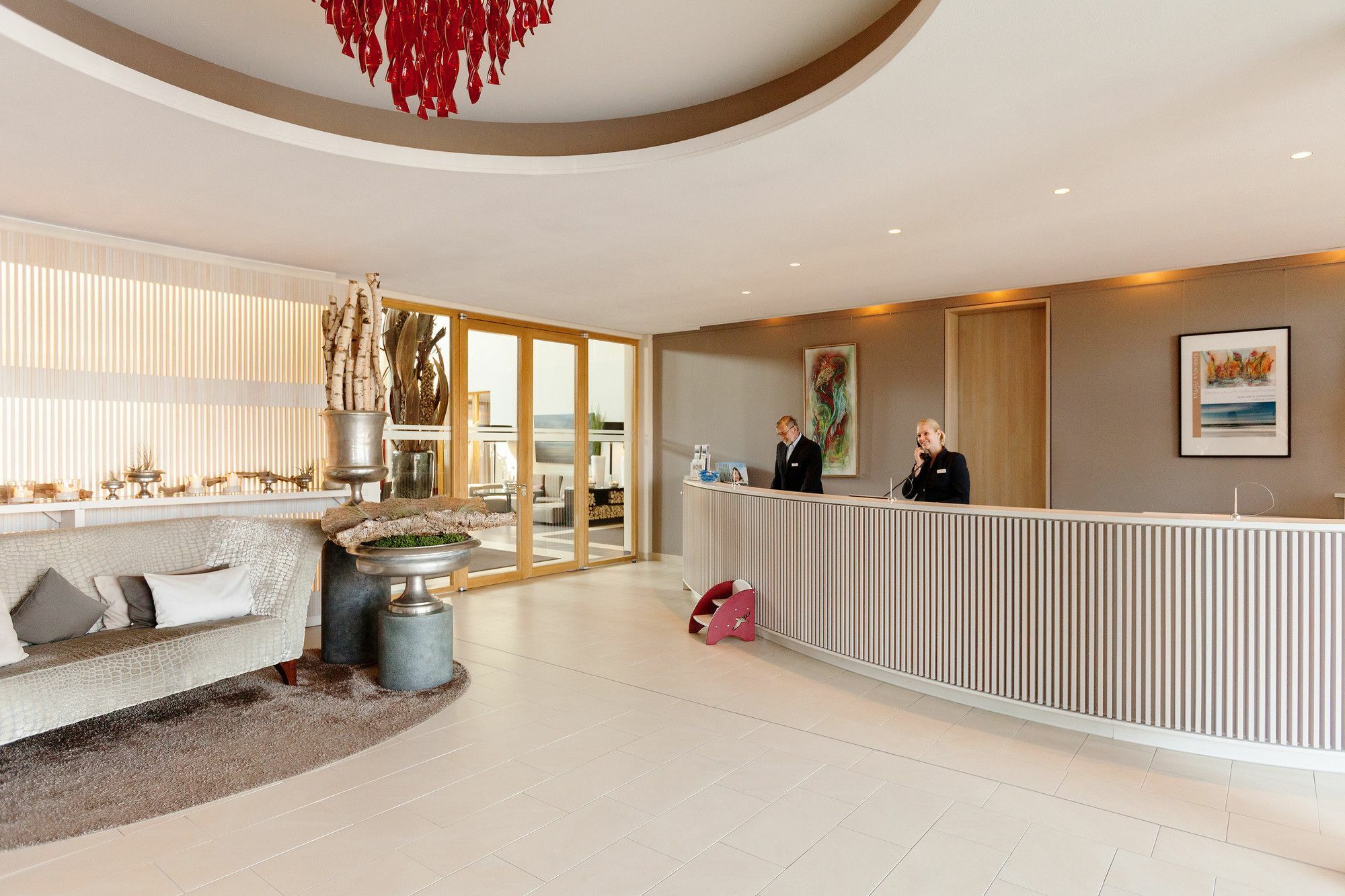 Отель A-Rosa Sylt Лист Экстерьер фото The hotel's lobby